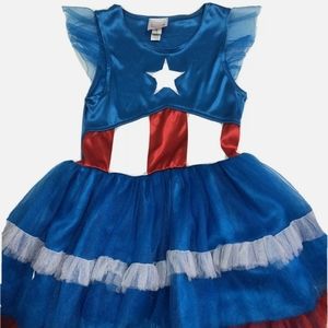 Marvel Captain America Toddler Tutu dress